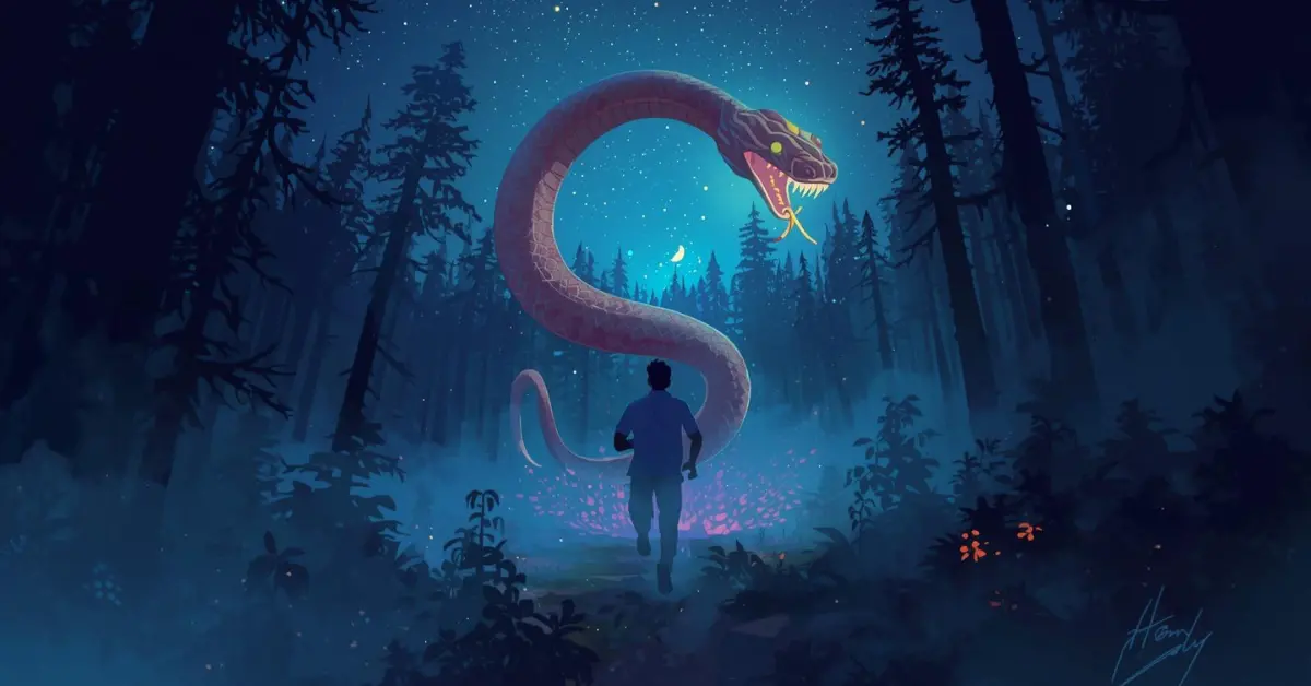 Being Chased by a Snake in a Dream