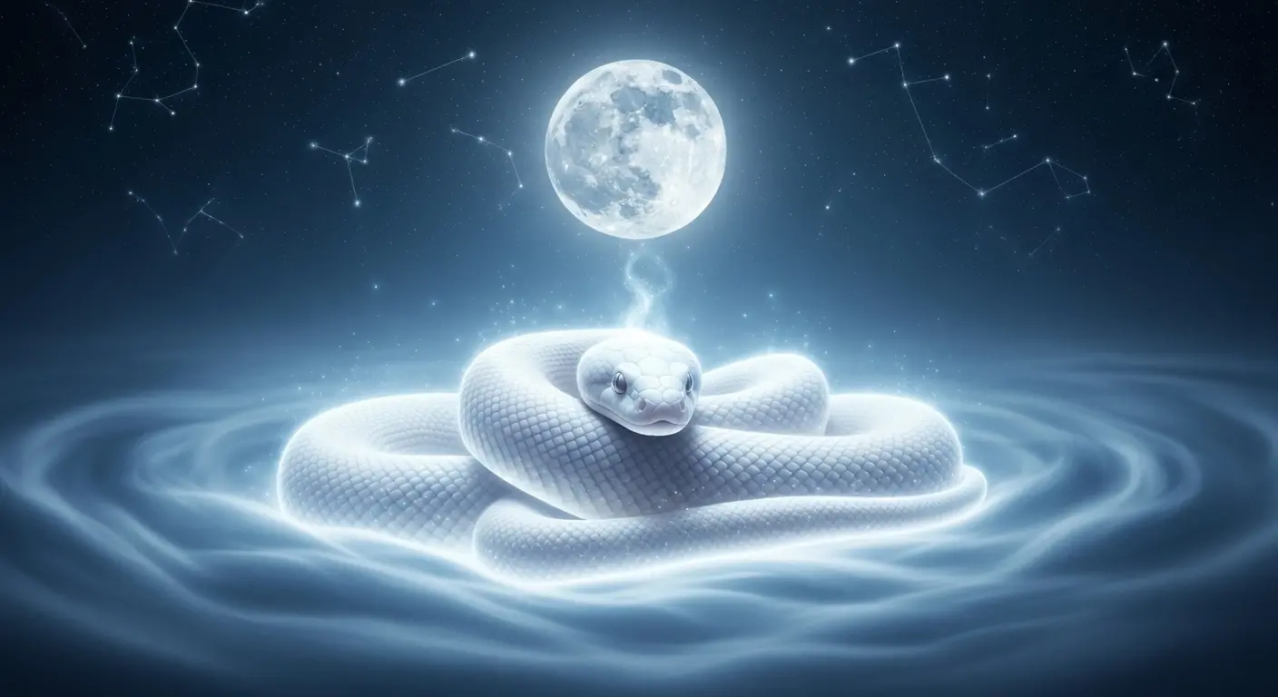 White Snake in a Dream