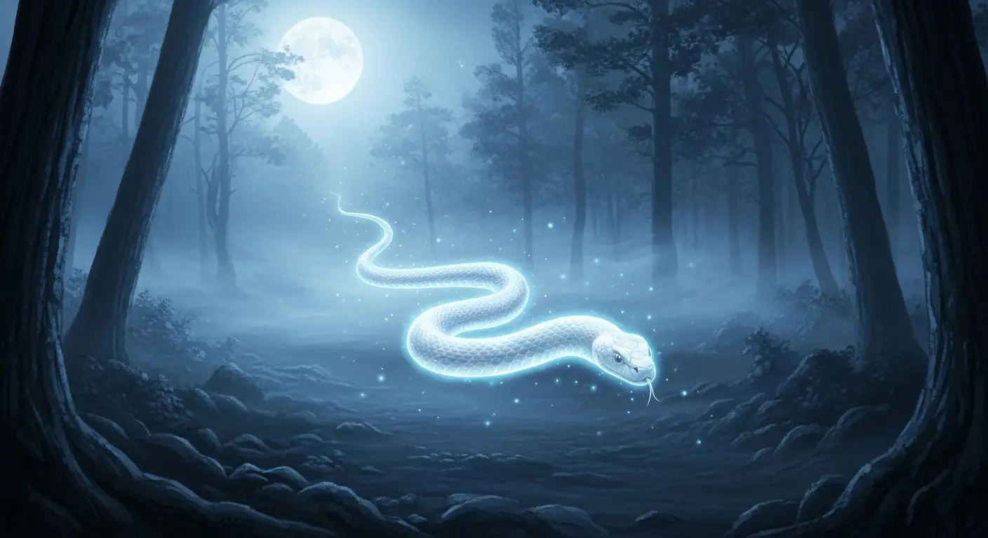Spiritual Meaning of Dreaming About White Snake in Dream