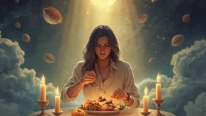 Spiritual Meaning of Dreaming About Eating Food in Dream