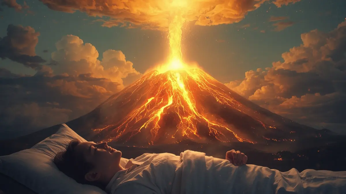 Spiritual Meaning of Dreaming About Volcano in Dream