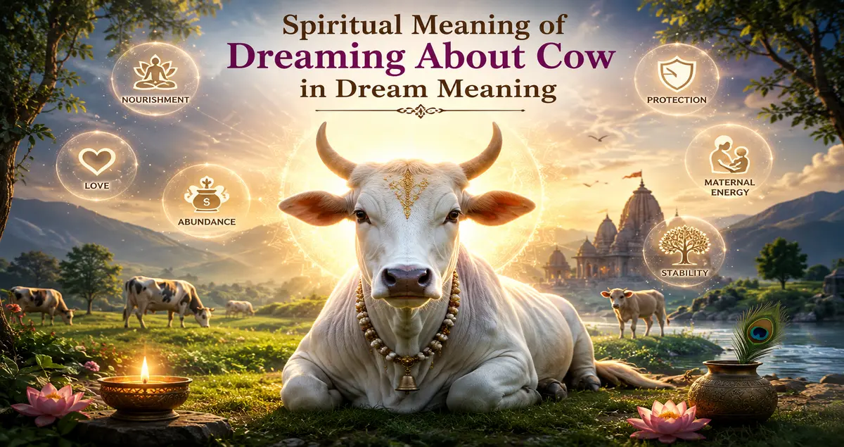 Spiritual Meaning of Dreaming About Cow in Dream Meaning
