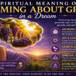 Spiritual Meaning of Dreaming About Grapes in a Dream