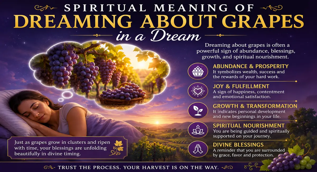 Spiritual Meaning of Dreaming About Grapes in a Dream
